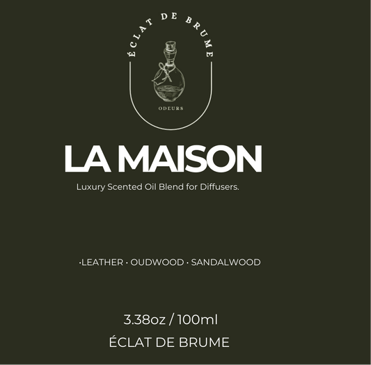 La Maison: Leather, Oudwood, Sandalwood - Inspired by Miami Beach 1 Hotel