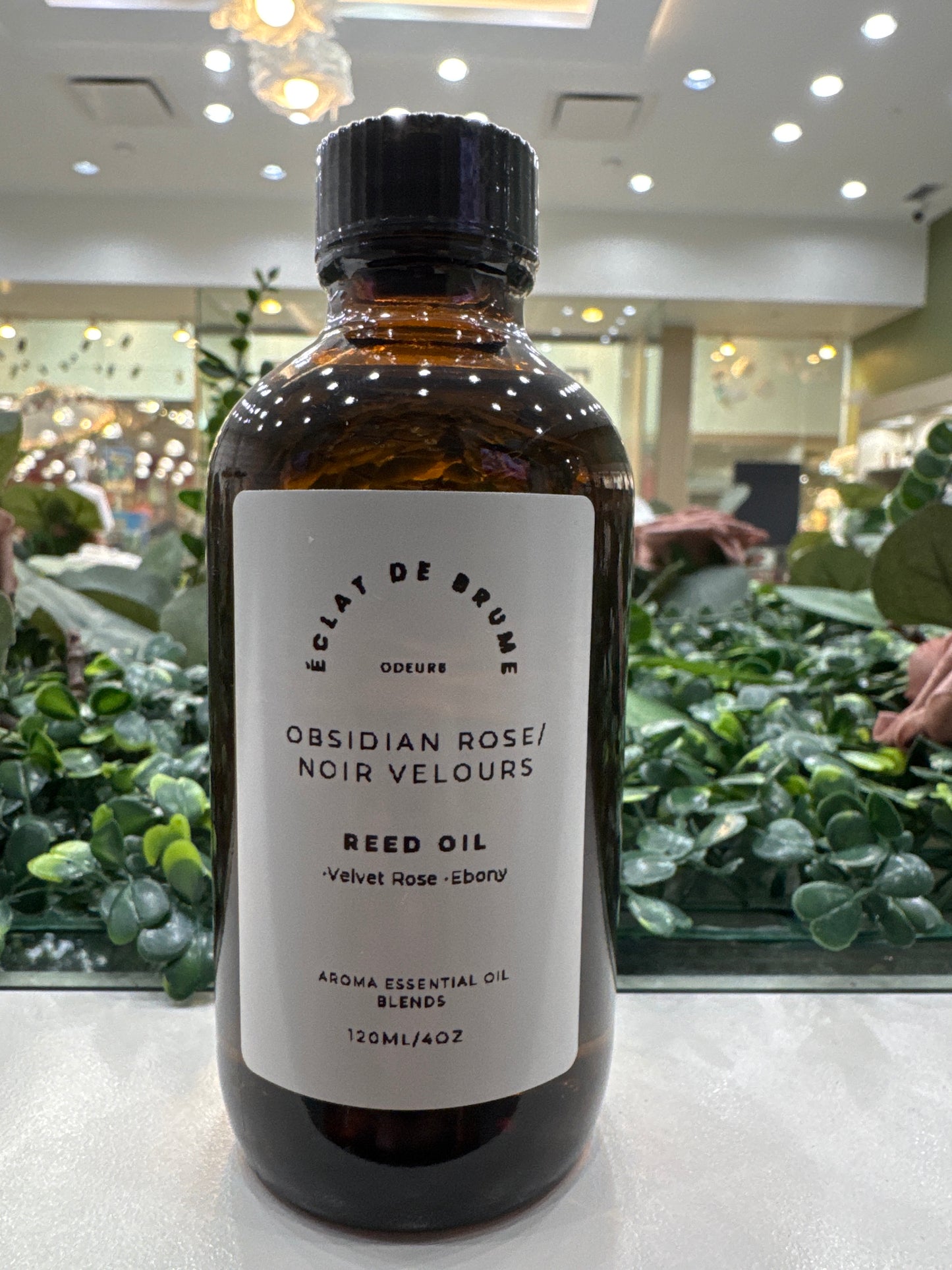 Obsidian Rose/ Noir Velours Reed Diffuser Oil
