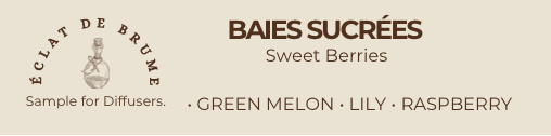 Baies Sucrées/Sweet Berries- Green Melon, Lily, Raspberry- Inspired by The Wynn Hotel