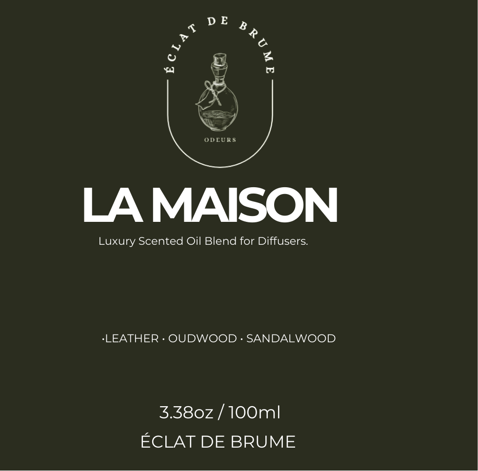 La Maison: Leather, Oudwood, Sandalwood - Inspired by Miami Beach 1 Hotel