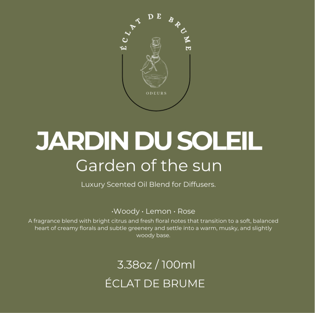 Jadin du Soleil/Garden of the sun: Woody, Lemongrass, Magnolia - Inspired by W Hotel