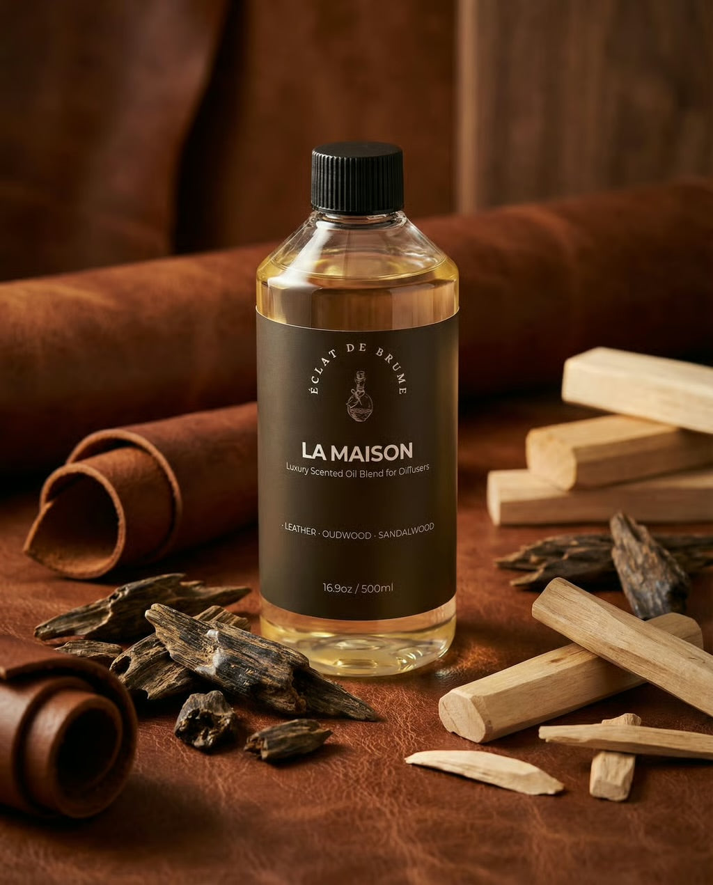 La Maison: Leather, Oudwood, Sandalwood - Inspired by Miami Beach 1 Hotel