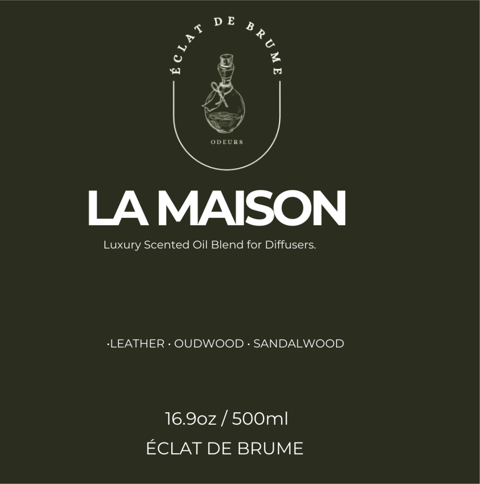 La Maison: Leather, Oudwood, Sandalwood - Inspired by Miami Beach 1 Hotel