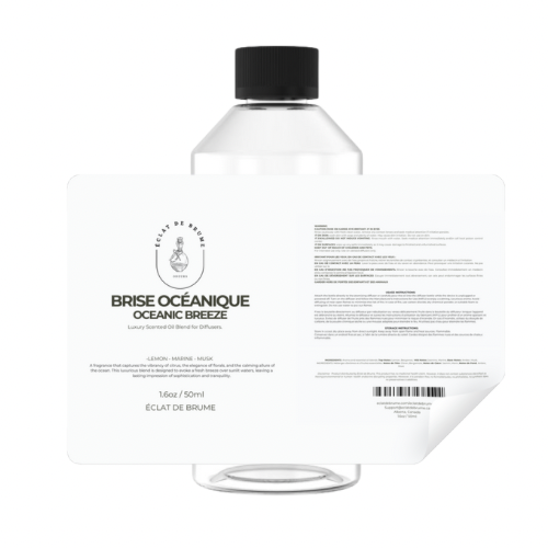 Brise Océanique/Oceanic Breeze:  Lemon, Marine, Musk. Inspired by the Ritz Hotel